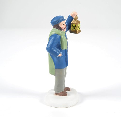 Department 56 Nightwatch Figurine - Dickens Village Lantern Holder | 2.5 Inch, Multicolor
