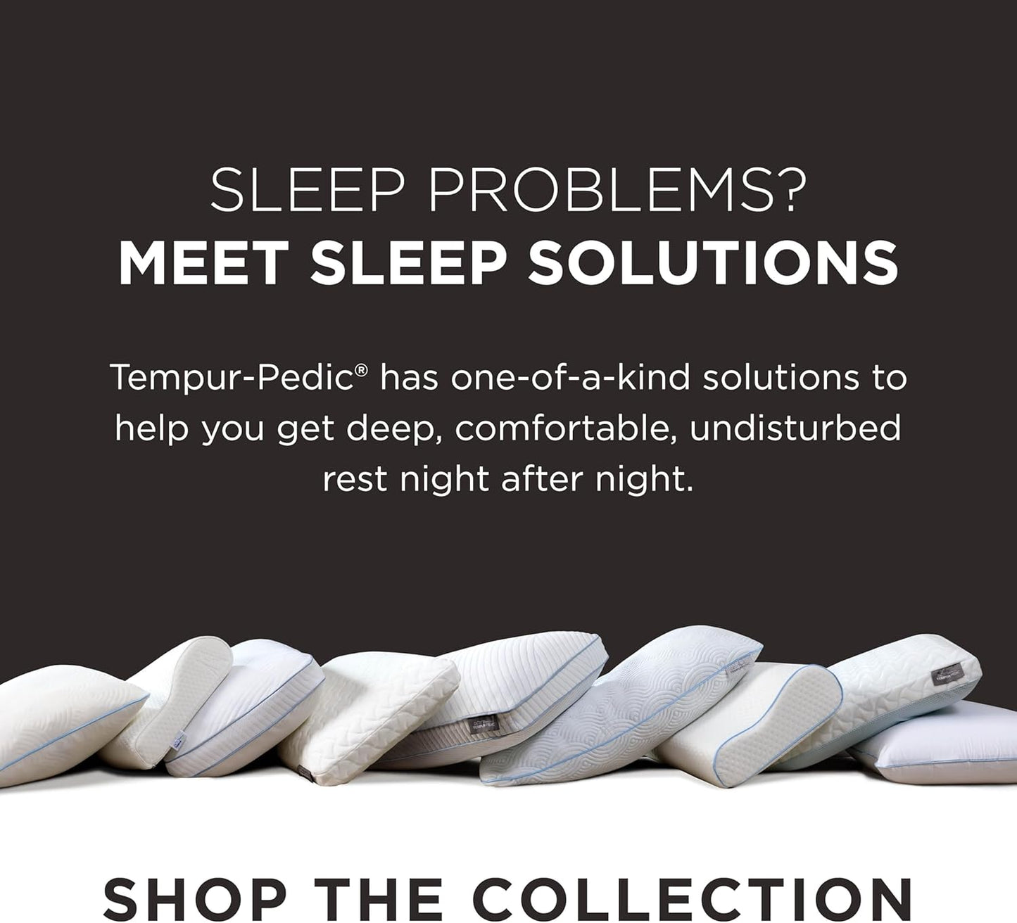 Tempur-Pedic Cloud Pillow - Premium Sleep Comfort | Standard Size, White Color
