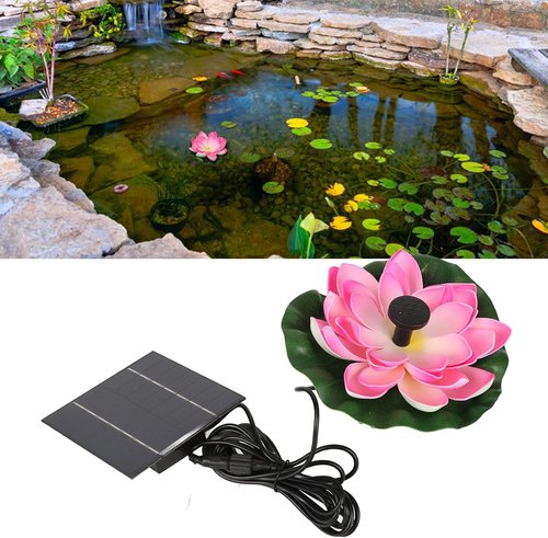 Alomejor Solar Fountain Pump - Energy-Efficient Eco-Friendly Water Feature for Garden Ponds & Bird Baths