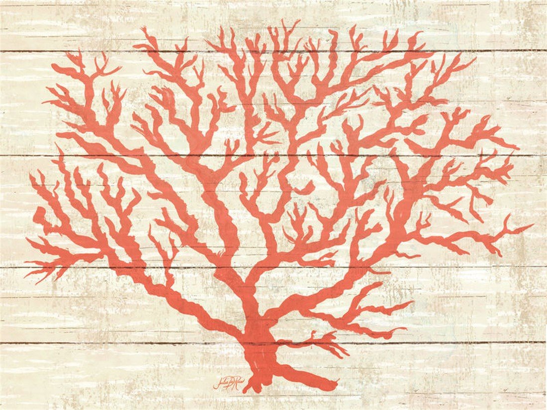 4 Cala Home Premium Hardboard Placemats Table Mats, Coral