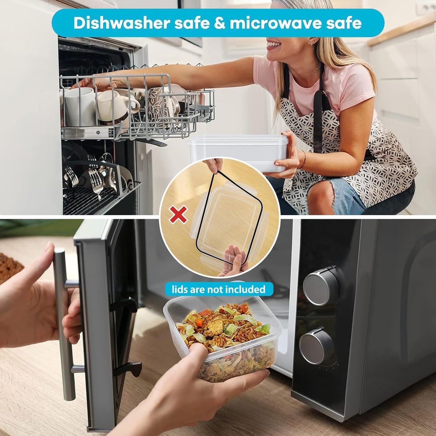 Skiennix Fruit Storage Containers - 5 PCS Leakproof Set with Removable Colander & Chopper | Dishwasher & Microwave Safe