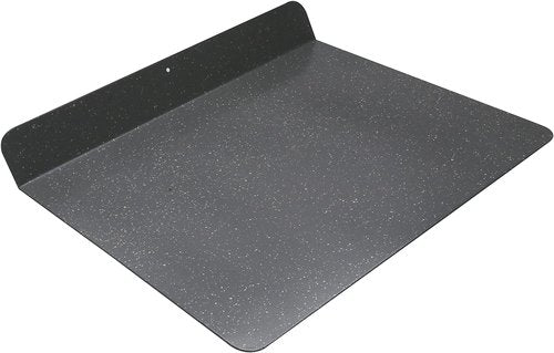 CasaWare Toaster Oven Baking Sheet - 10-Inch Interior, 12 1/8-Inch Exterior, Silver Granite Finish