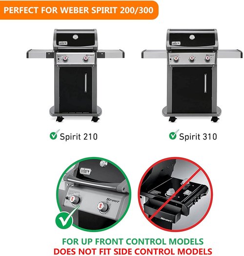 Grisun 7642 Grill Igniter - Compatible with Weber Spirit 310 & 210 Models (2013+) | Easy Installation