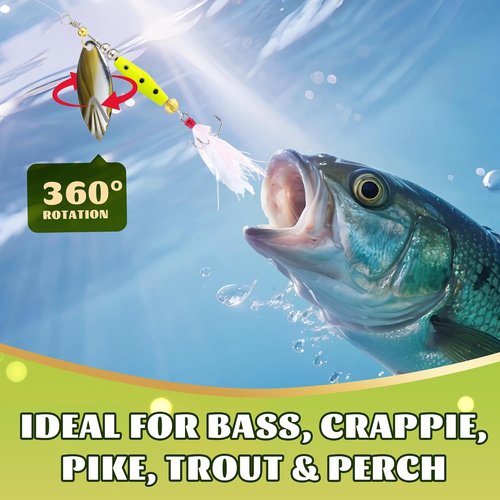 Fishing Advent Calendar 2026 - 24 Days of Christmas Countdown Fishing Lures & Tackle Kit for Bass & Trout | Perfect Gift for Dad, Husband, or Boyfriend