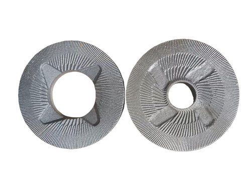 2pcs #140 Grain Mill Disc,Grain Grinder Mill Sheet (#140 Steel Disc),Dry Feed Flour Milling (#140 Steel Disc)