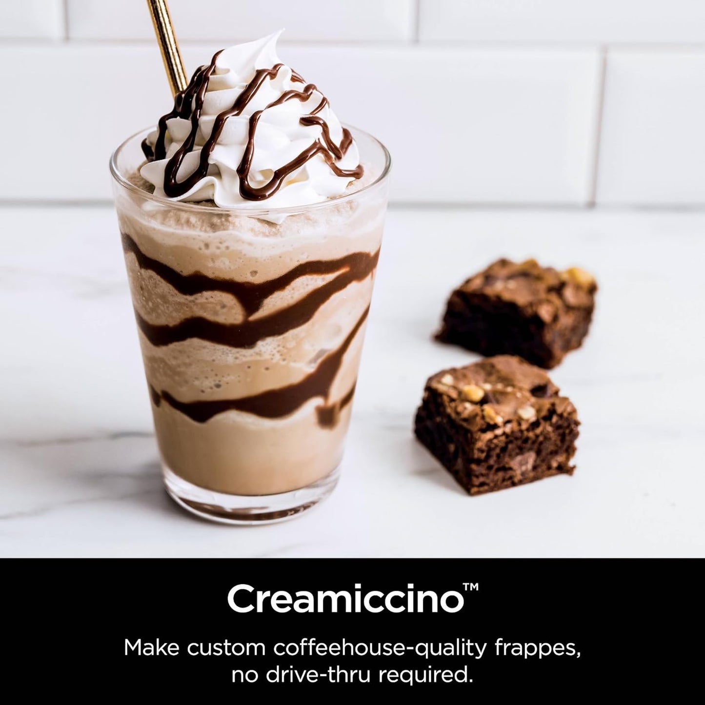 Ninja NC501 CREAMi Deluxe Ice Cream & Frozen Treat Maker - 11-in-1 with 2 XL Pint Containers, Silver