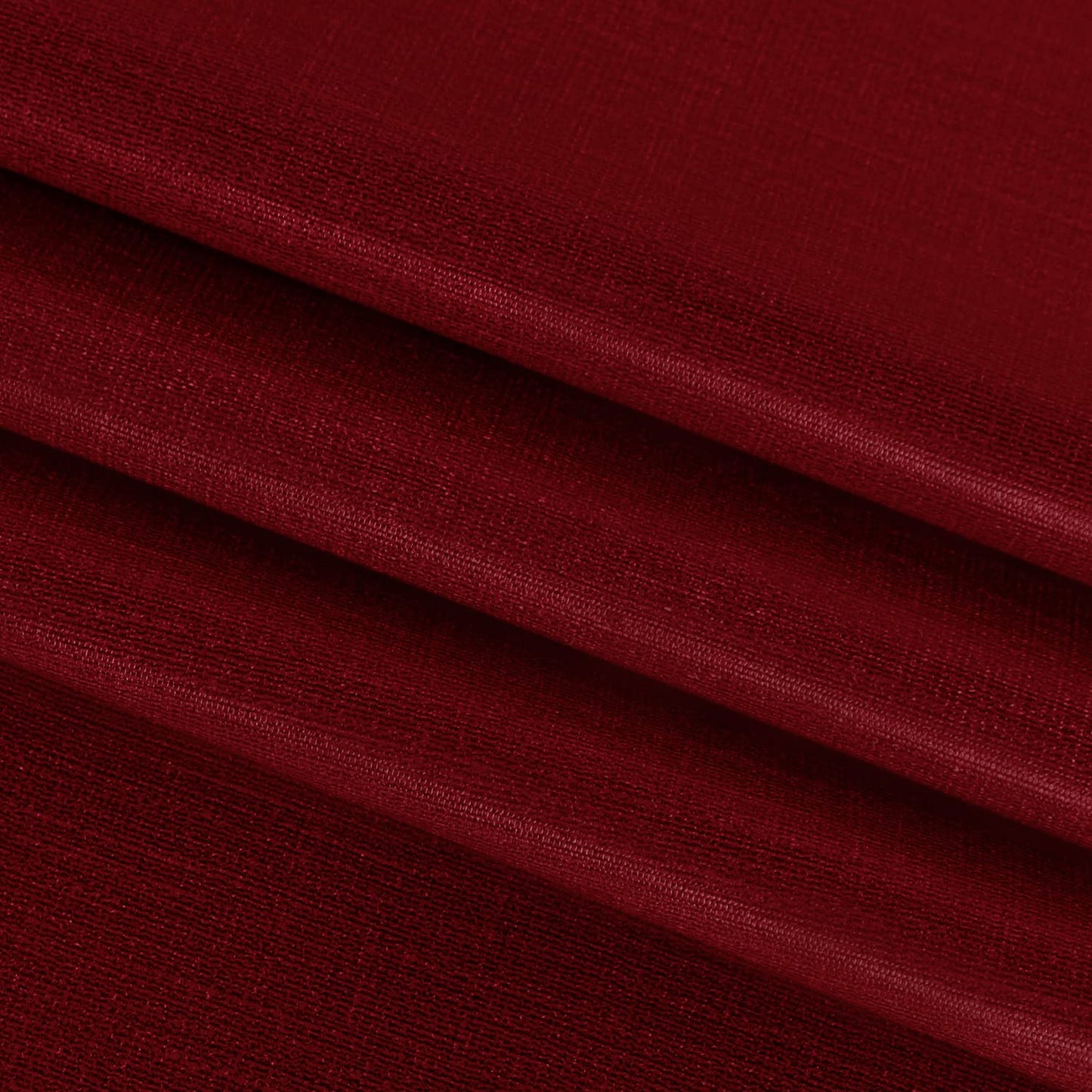 sancua 100% Waterproof Round PVC Tablecloth - 60 Inch - Oil Proof Spill Proof Vinyl Table Cloth, Wipe Clean Table Cover for Dining Tables, Buffet Parties and Camping, Burgundy