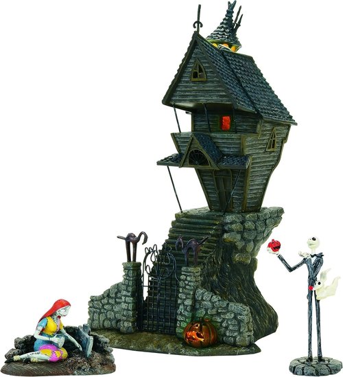 Department 56 - Jack Skellington's House | Charming Halloween Decor for Collectors