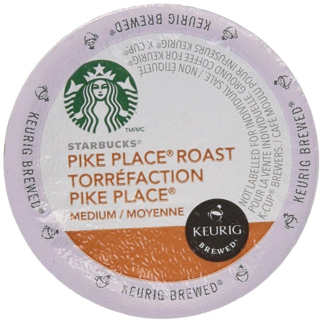 Starbucks Pike Place Roast K-Cup Pods - Rich Flavor for Keurig Brewers | 160 Count Pack