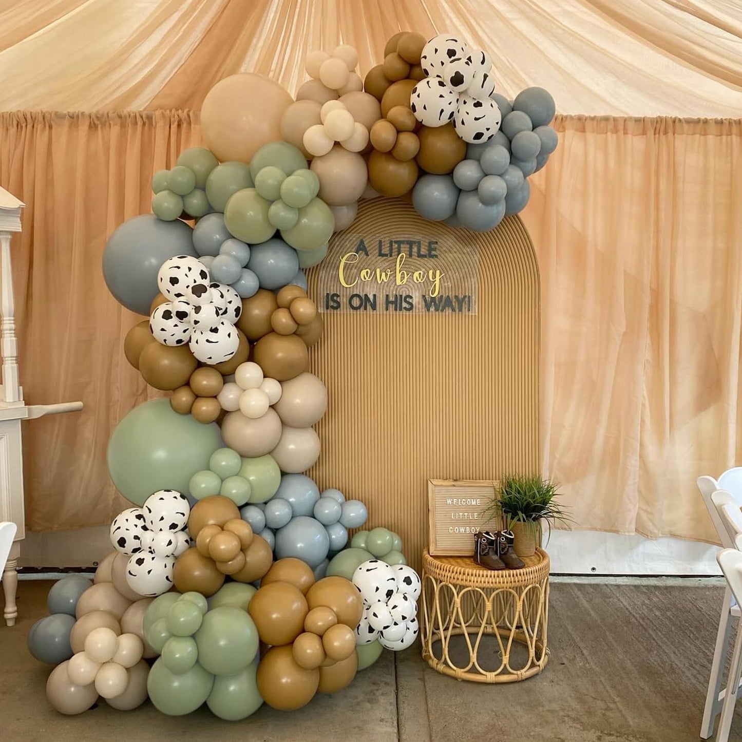 Sage Green Balloons 12 inch, Dusty Green Balloons 50pcs Party Balloons for Wedding Engagement Bridal Baby Shower Birthday Party Decorations