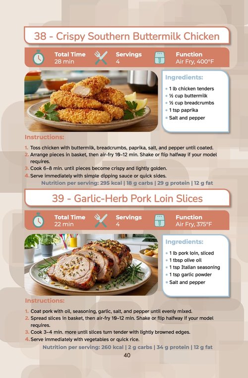 Air Fryer Cookbook for the Lazy Gourmet: A Full-Color Guide with Easy, Tasty & Budget-Friendly Recipes for Everyday Cooking
