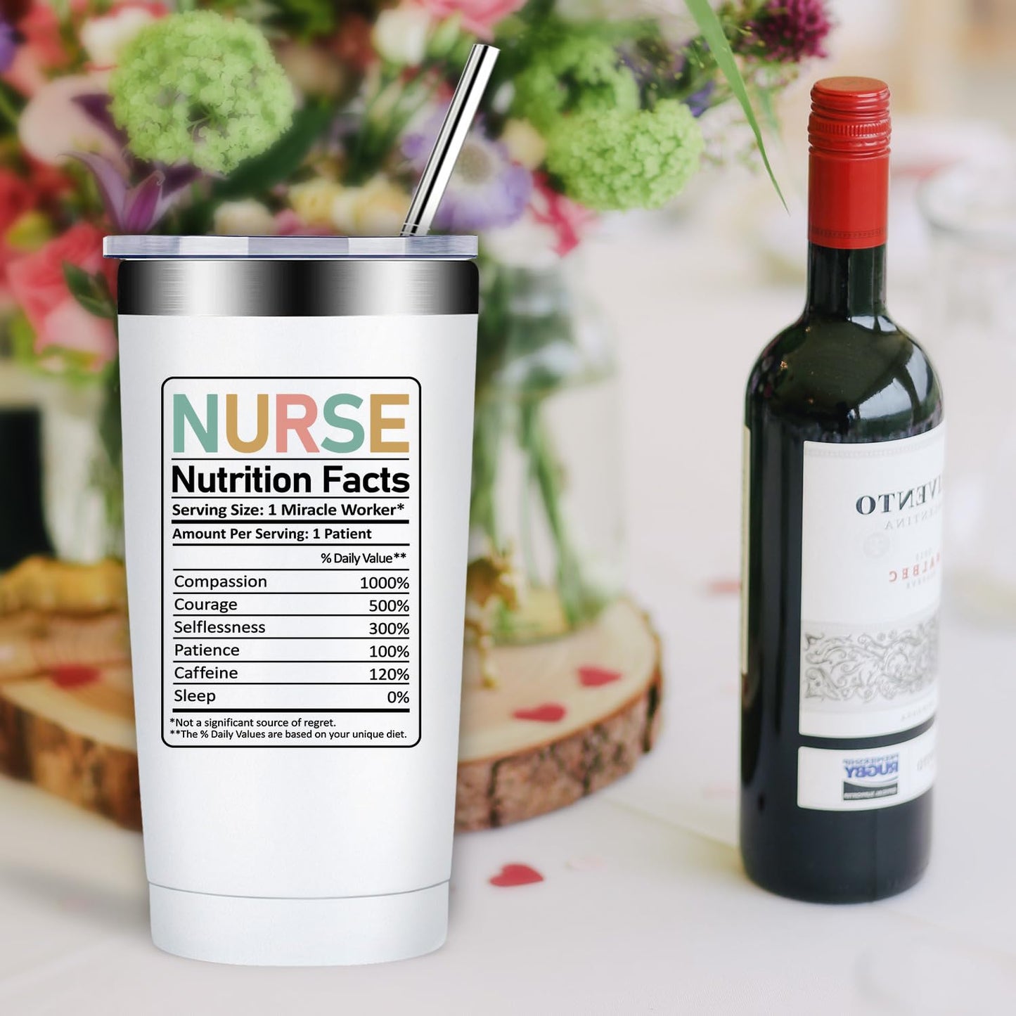 Fufandi Nurse Gifts for Women - Nurse Practitioner Gifts - Nurse Christmas Gifts - Nurses Birthday, Appreciation, Week Day Gifts for Nurses, Doctors, Assistant - Nurse Tumbler