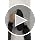 DC Shoes Mens Court Graffik Low Top Skate Shoe - Black/Black/Black 12