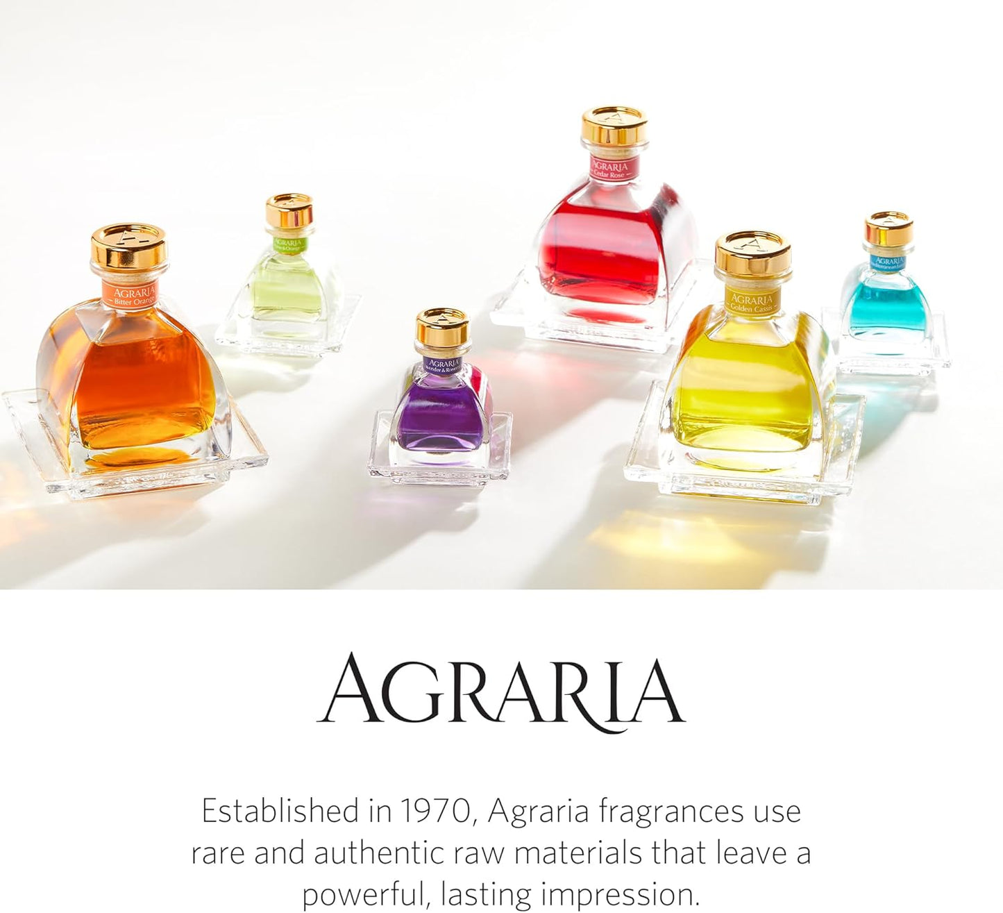 AGRARIA Scented Candles, 7 Oz, Long-Lasting Scented Candles for Home, Elegant Home Fragrance Gifts for Men and Women
