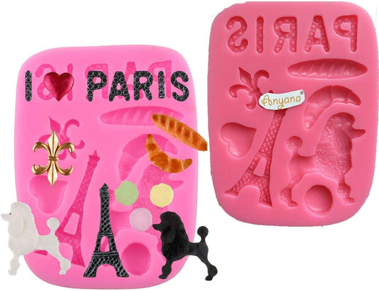 3D Greek Marble Column Cake Mold - Fondant & Gumpaste Pillar for Cupcake Decorating