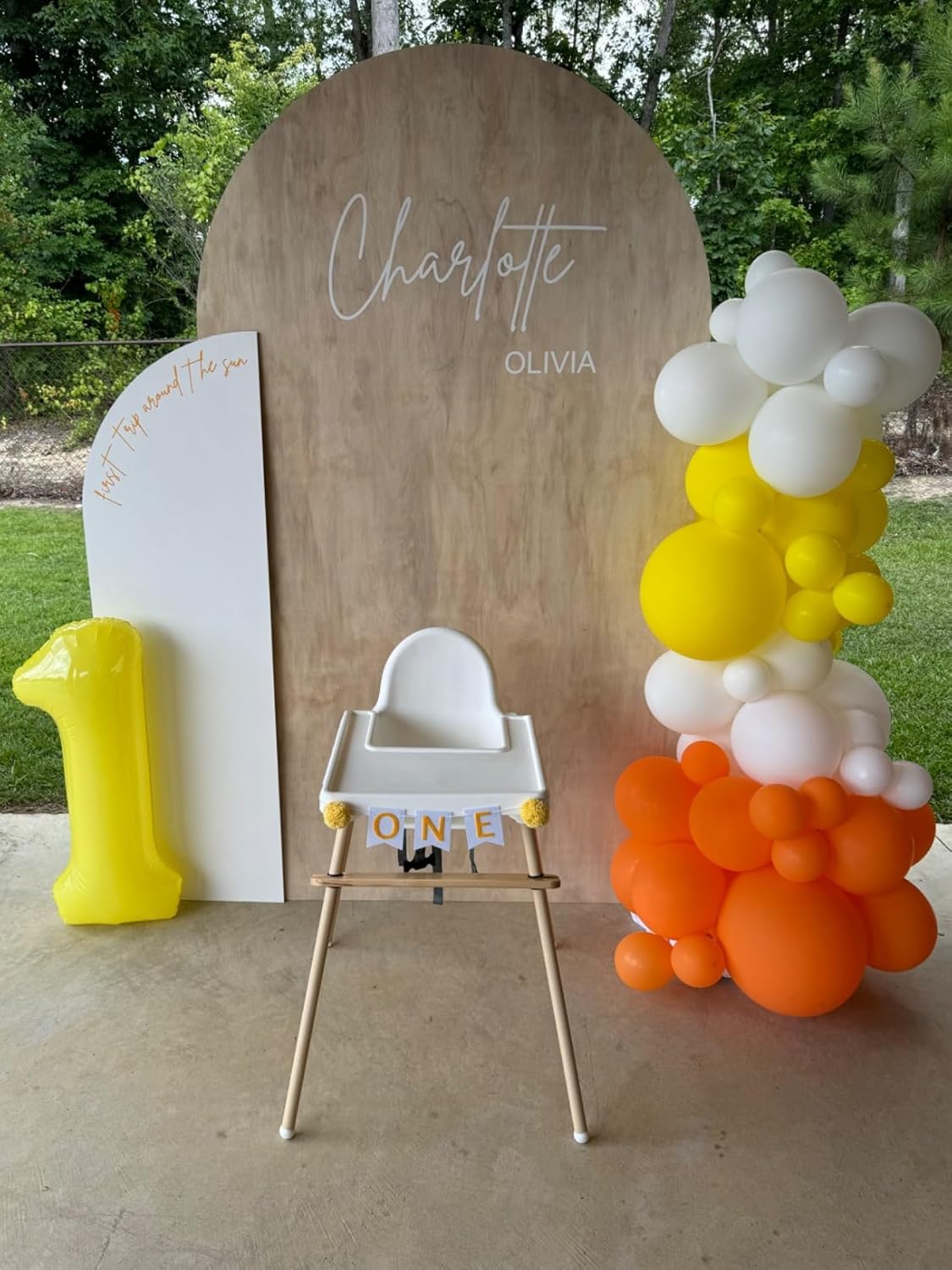 Skiennix 40-Inch Yellow Number Balloons - Perfect for 2nd, 12th, 21st Birthday Parties & Celebrations