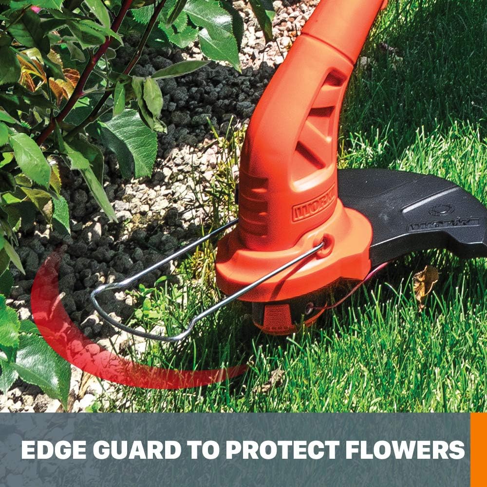 WORX Cordless String Trimmer & Lawn Edger - Lightweight 20V Electric Weed Wacker with Auto Feed, Battery Included