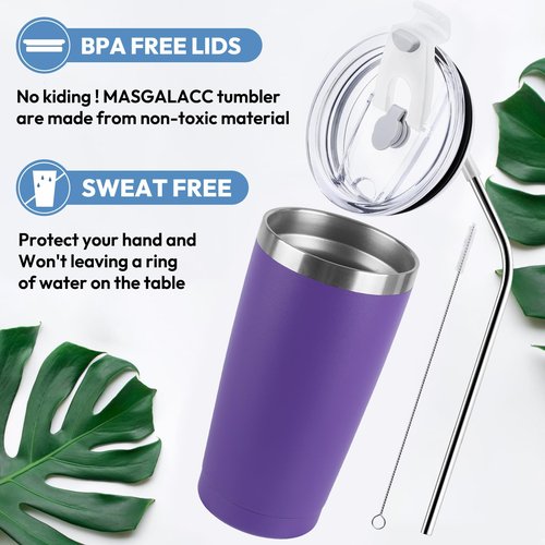Inspirational Tumbler for Women, 20oz Stainless Steel Insulated Cup, Sometimes You Forget That You're Awesome, Birthday Gift for Friend Coworker Nurse Teacher, Encouragement Get Well Retirement Gift