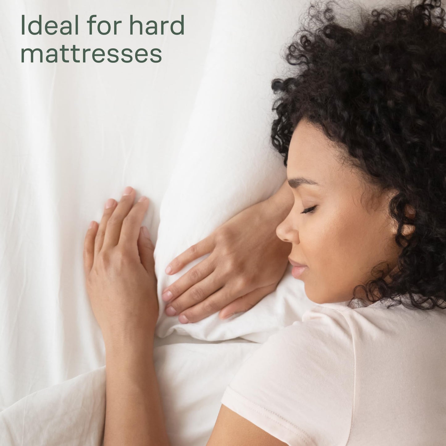 Ultra Soft 2 Inch California King Mattress Topper - Bamboo Viscose Mattress Pad for Back Pain Relief - Machine Washable - Naturally Cooling for Hot Sleepers