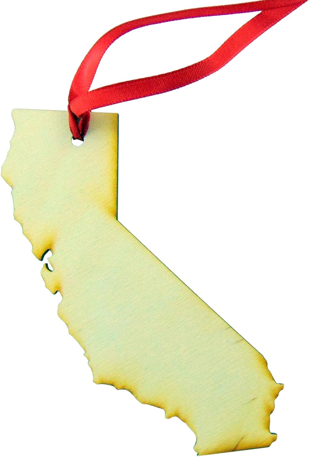 Handmade Wooden Christmas Ornament - State of Georgia - Westman Works USA