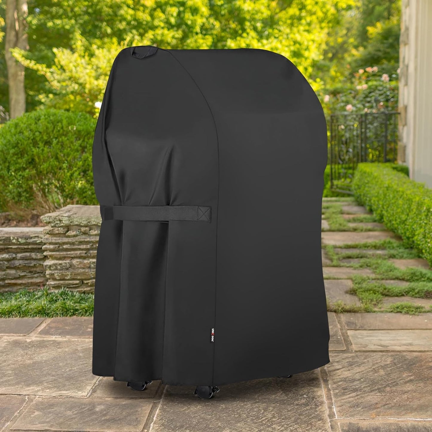 Unicook 30-Inch Heavy-Duty Waterproof Grill Cover - Fits Weber Spirit 210 | 2-Burner BBQ Protection