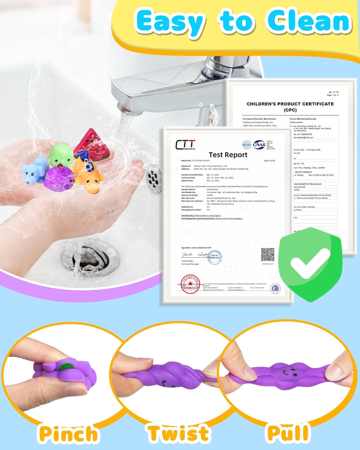Skiennix 80 Pack Squishy Toys - Kawaii Party Favors for Kids | Mini Birthday Gifts & Classroom Prizes