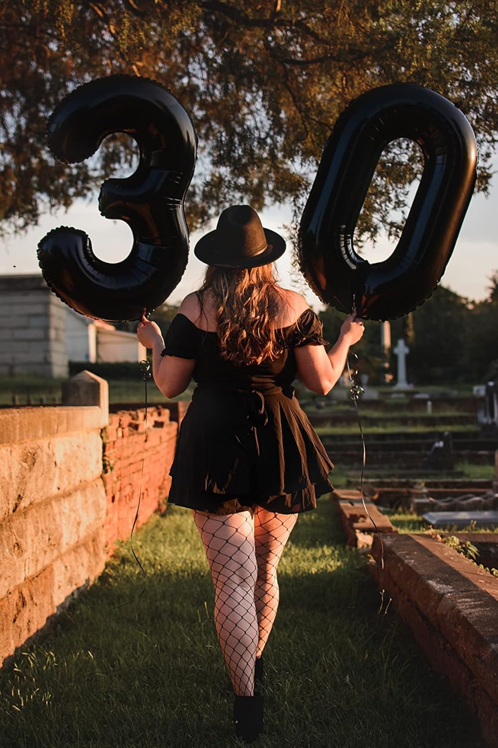 Number Balloons | Black 1 Balloon - 40 Inch Large Birthday Decoration for 1st Party