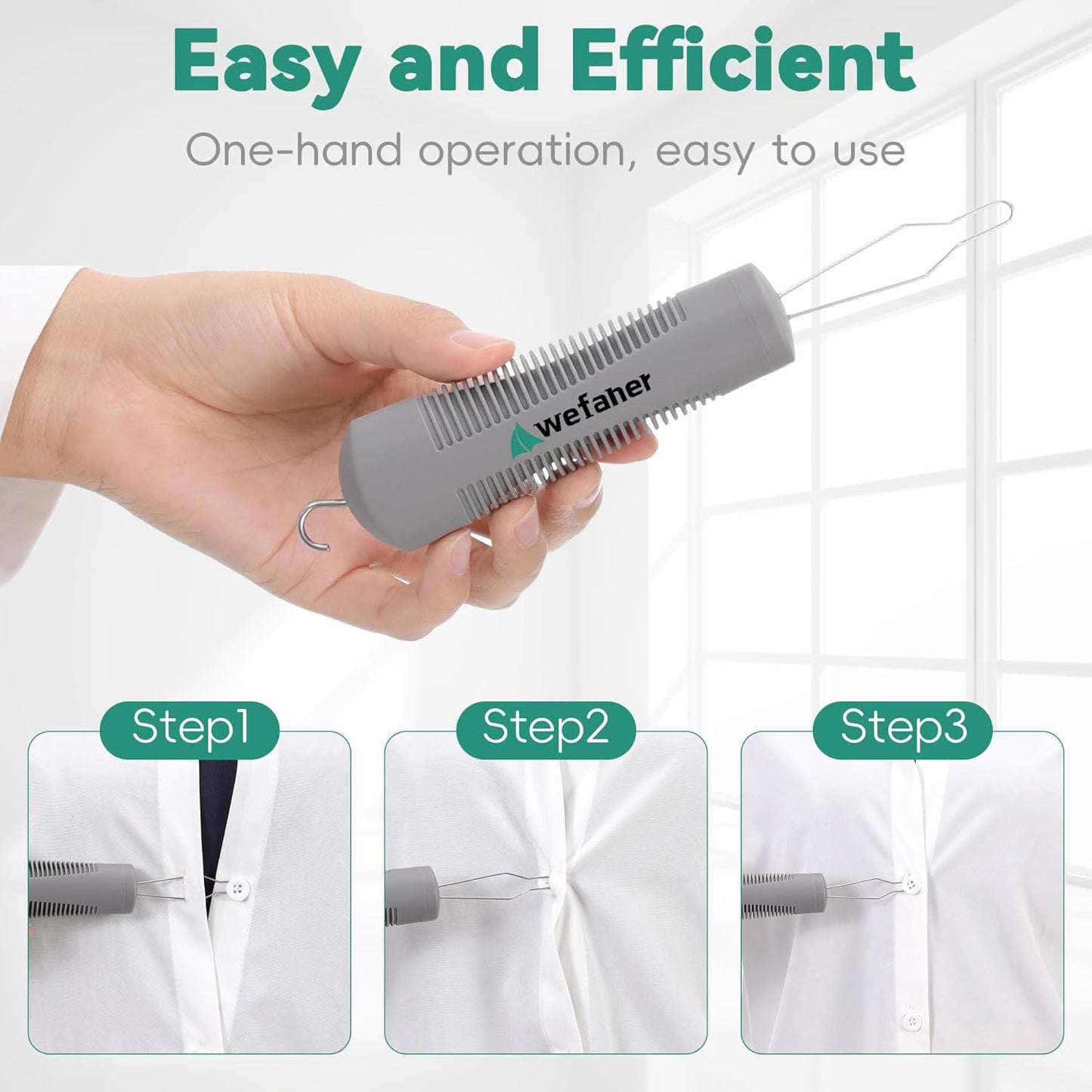 Wefaner One-Handed Button Assistant - Dressing Aid for Arthritis & Stroke | Ideal Gift for Seniors