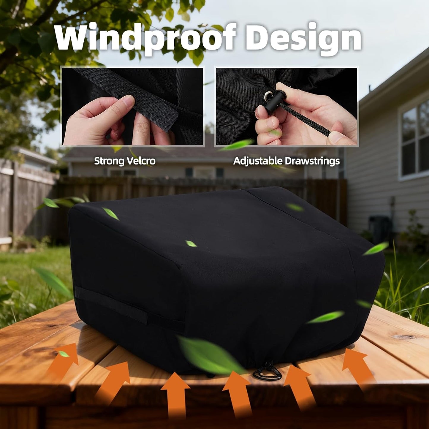 NOELIFE Grill Cover - Waterproof & Windproof Protection for 17-Inch Blackstone Griddle