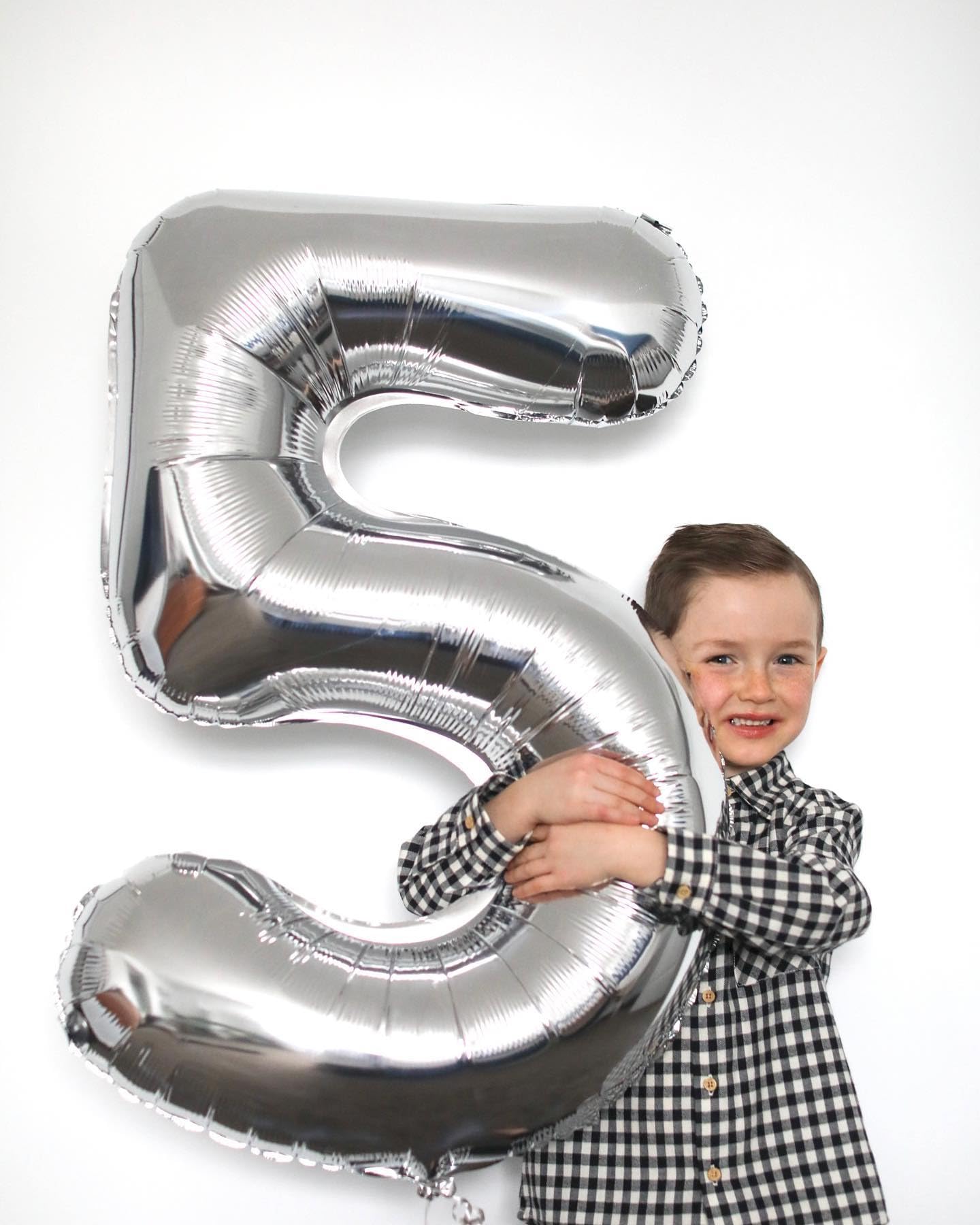 Silver Number 50 Balloon 40 inch, 50 Number Balloons, 50th Silver Birthday Decorations for Girls Boys Kids, 50 Year Old Women Men Silver Party Supplies