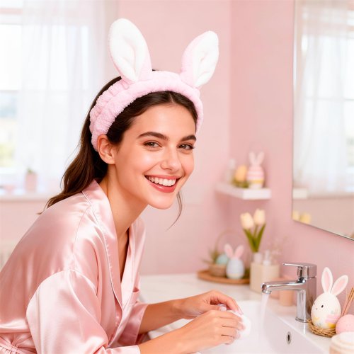 giftaker Easter Gifts Set for Women Sister Teens Stuff, Easter Basket Stuffers for Adults, Self Care Gift Basket with 16oz Glass Cup, Scented Candles Spa Set