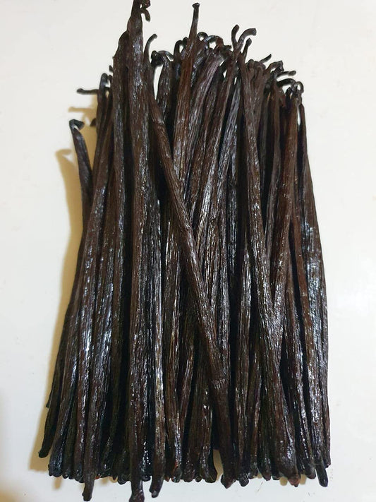 50 Madagascar Vanilla Beans Whole Gourmet Extract Grade A Pods for Baking, Extract, Cooking, Brewing