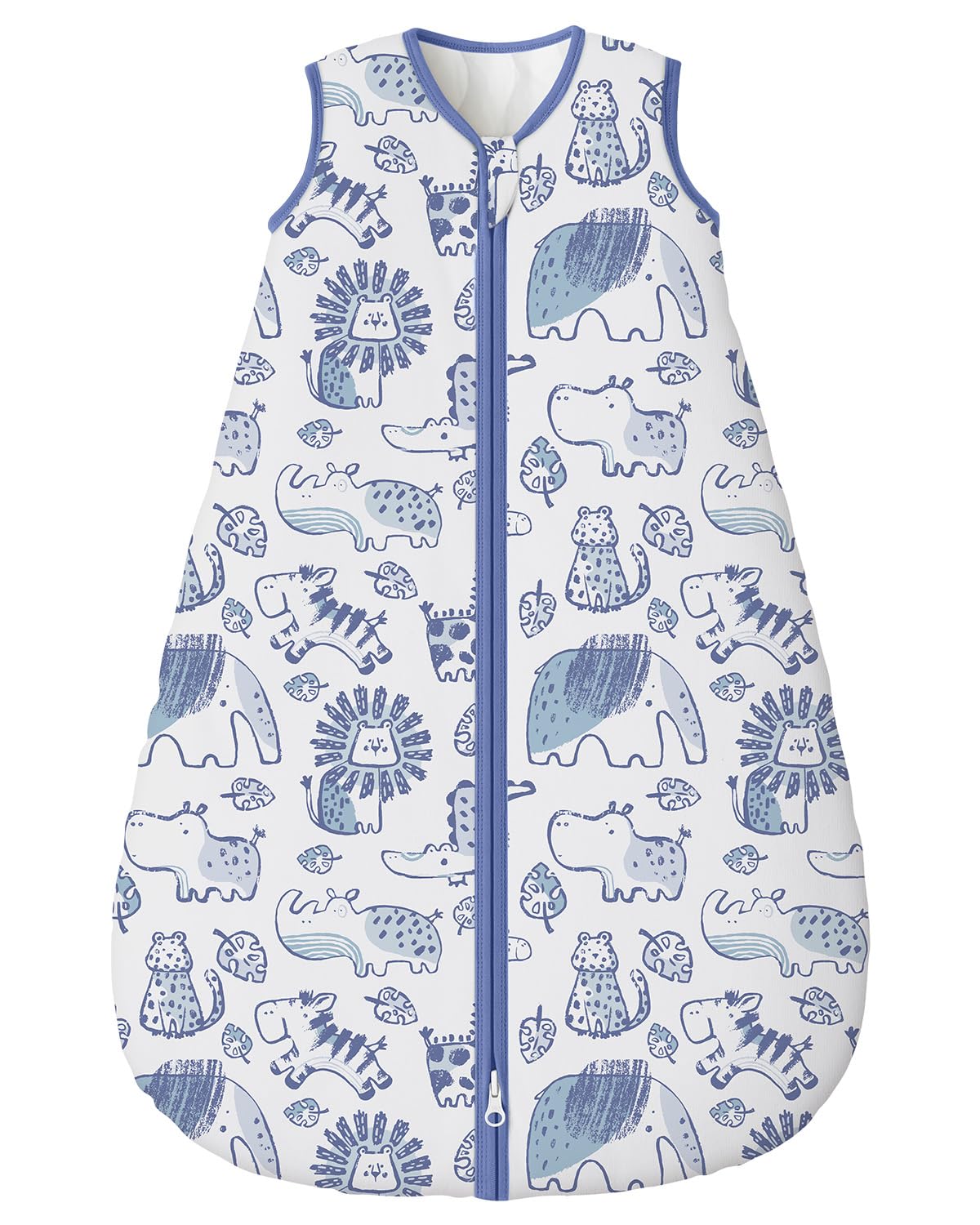 Yoofoss Baby Sleep Sack - 1.5 Tog Wearable Blanket for 12-18 Months | Soft Organic Cotton, 2-Way Zipper