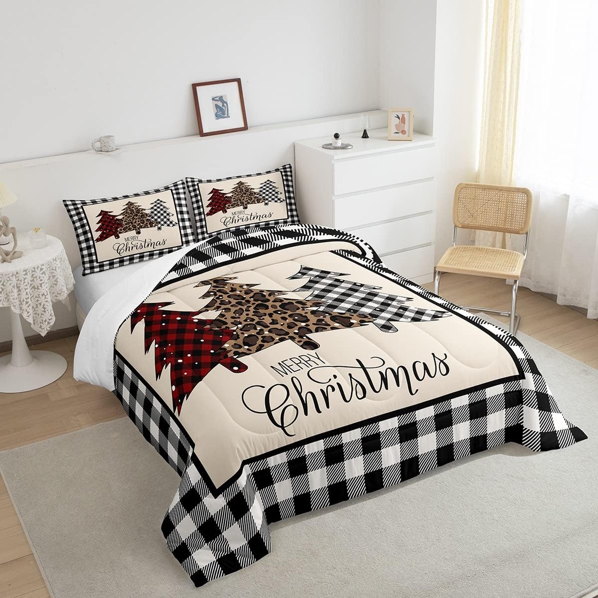 Basketball Kids Comforter Set Full Size,Geometric Basketball Court Abstract Bedding Set,Boys Girls Adults Room Decor,Ball Sports Games Down Comforter,Red Black Fashion Duvet Insert,2 Pillowcases