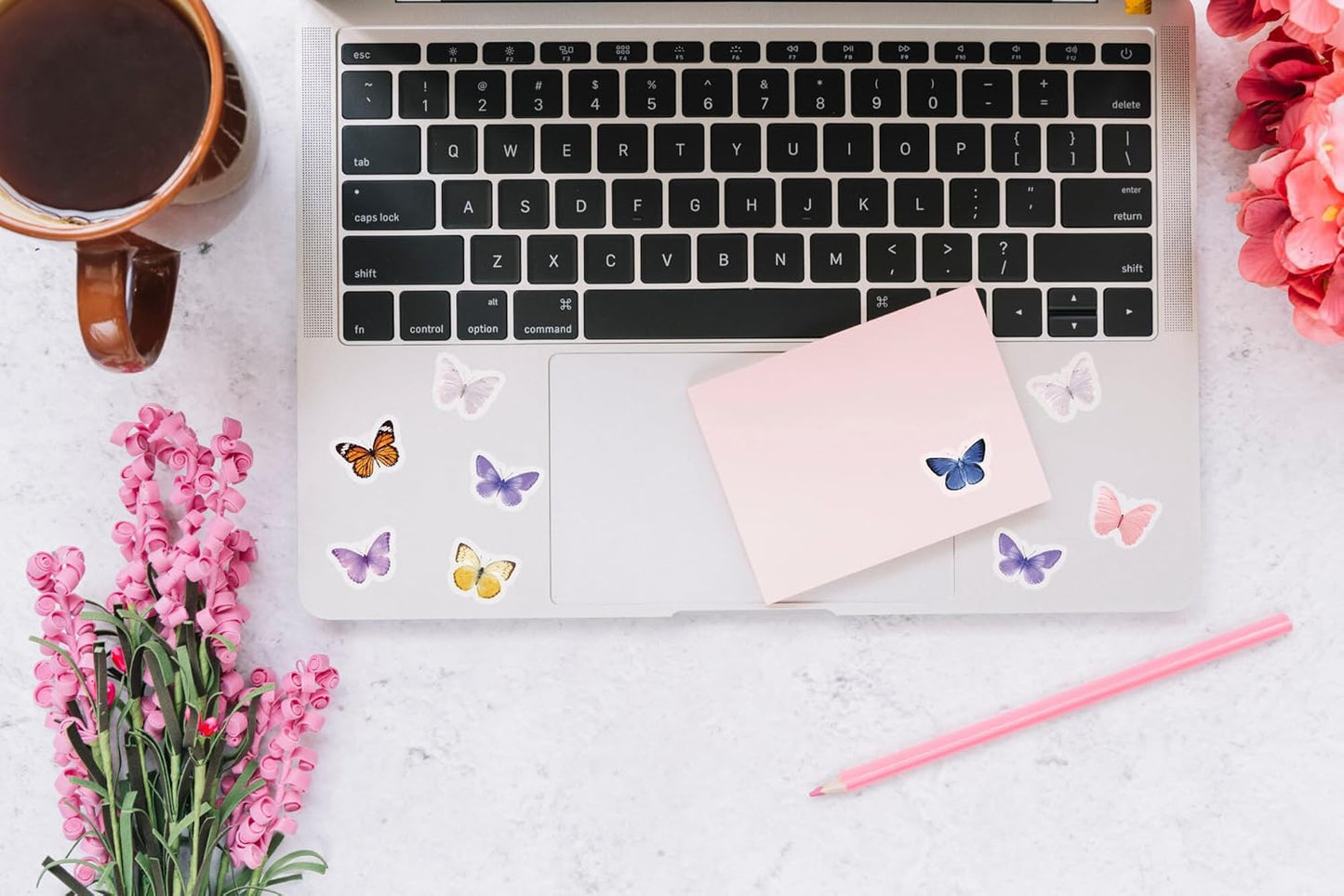 Skiennix Butterfly Decor Stickers - 120PCS Mini Butterfly Decorations for Birthday & Home Decor