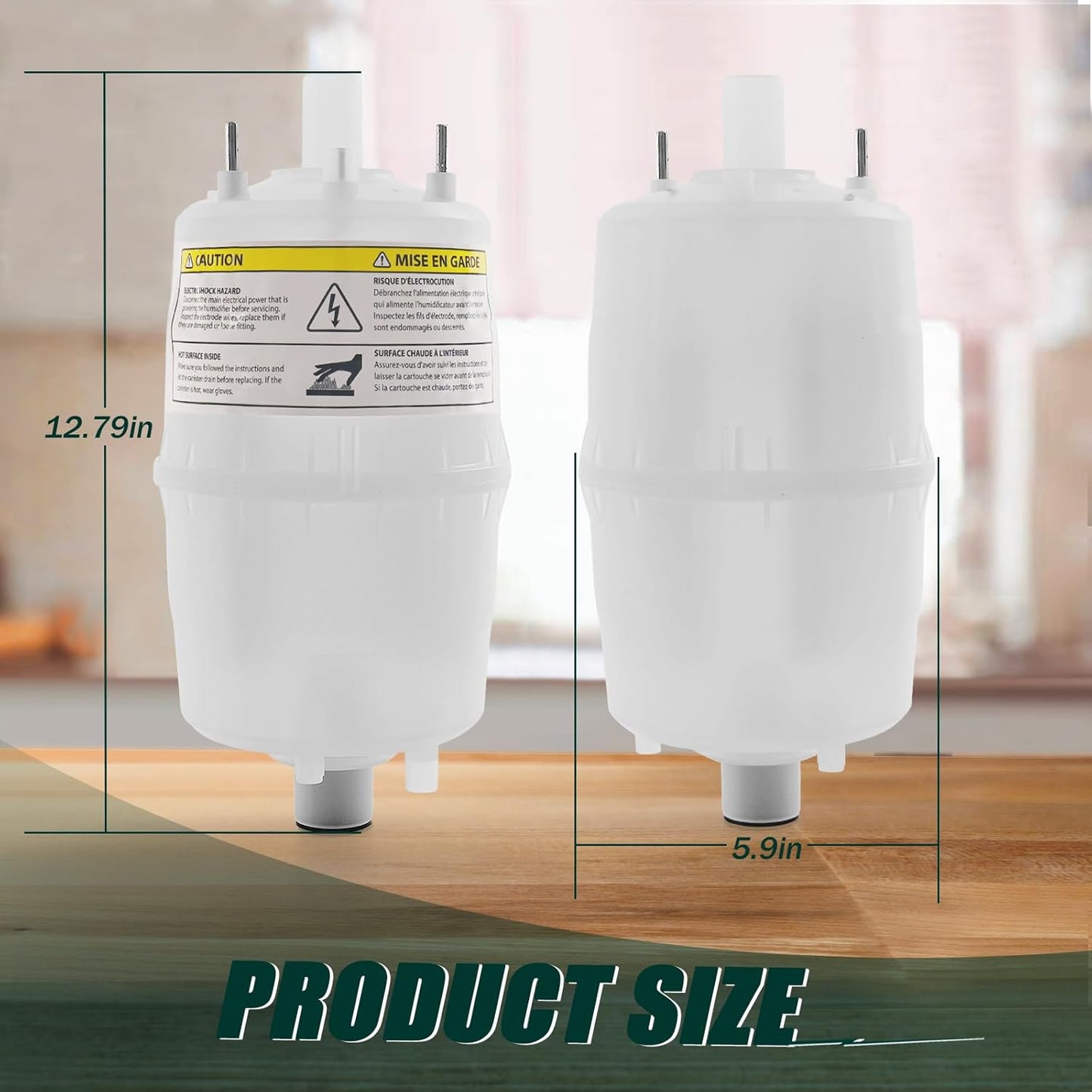 80 Steam Canister Replacement for Steam Humidifier Models 800 & 865 with Leak-Proof O-Ring (Single Pack)