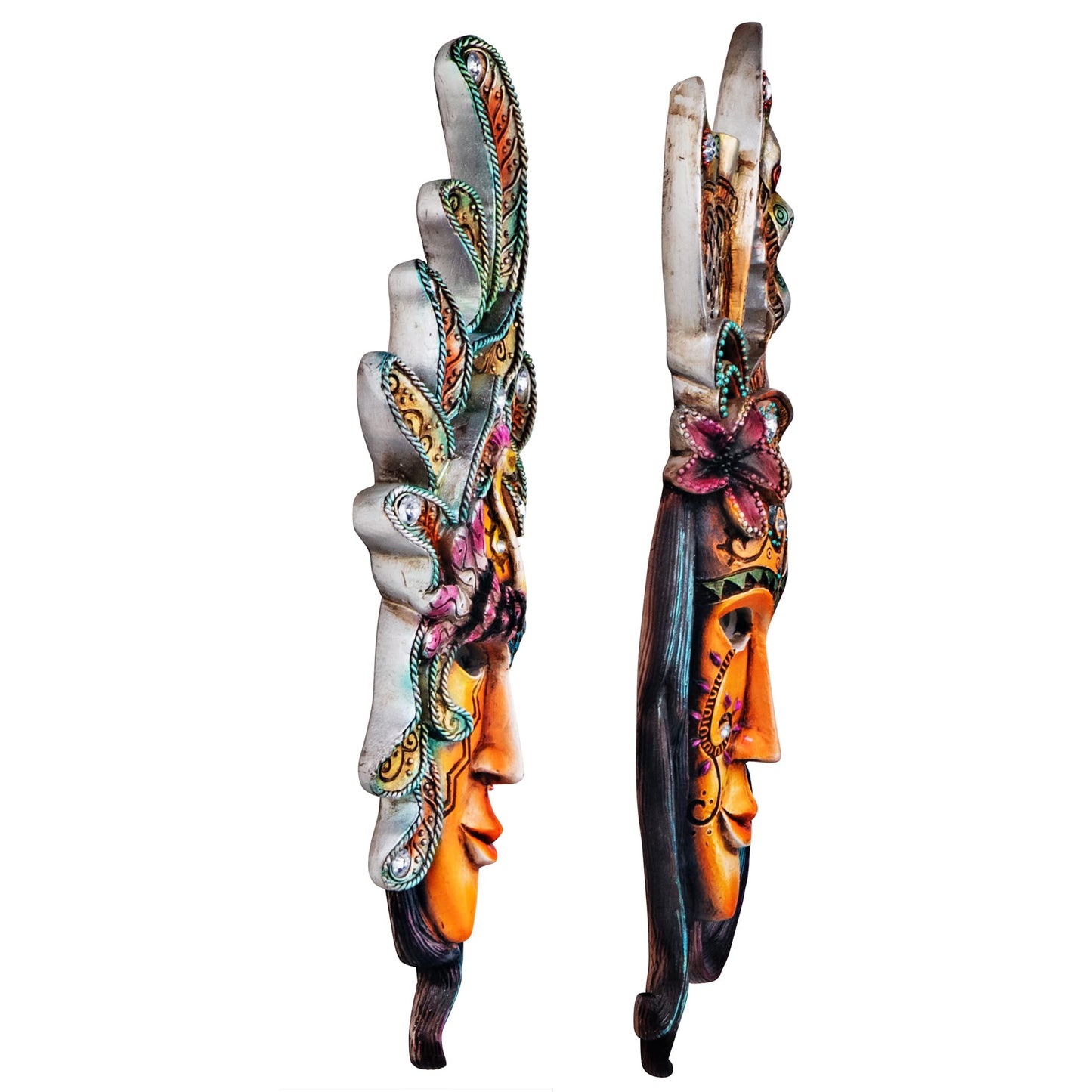 Design Toscano Masquerade at Mardi Gras Mask Wall Sculptures