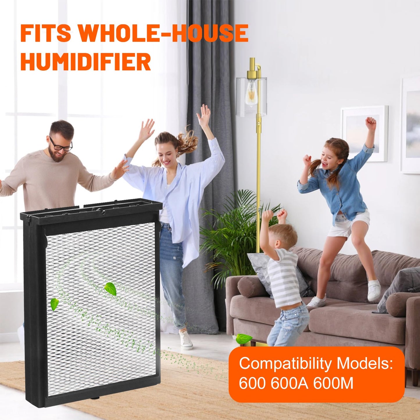 SZHY-LINK for Aprilaire 4839 Humidifier Maintenance Kit Humidifier Models 600, No. 35 Water Panel Humidifier Replacement Filter Compatible with Aprilaire Humidifier Models 600, 600A, 600M