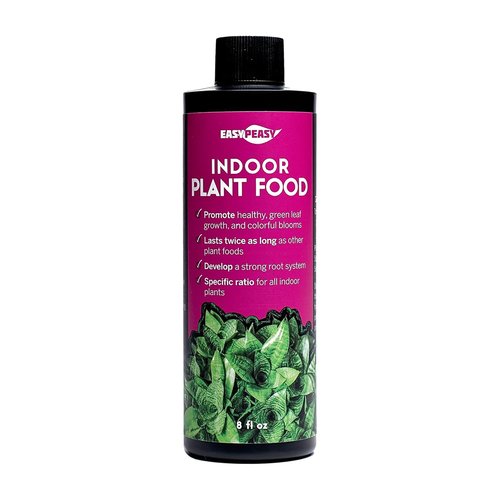 Easy Peasy Plants Liquid Indoor Plant Food - All-Purpose Fertilizer for Houseplants | 4-3-4 Nutrients, Lasts Like 8 oz Bottle