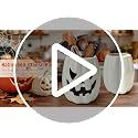 Halloween Pumpkin Ceramic Utensil Holder - Pinata Halloween Kitchen Decor
