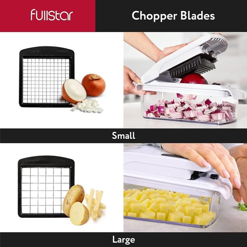 Fullstar Chopper & Tofu Press Bundle - Versatile Kitchen Tools for Effortless Meal Prep