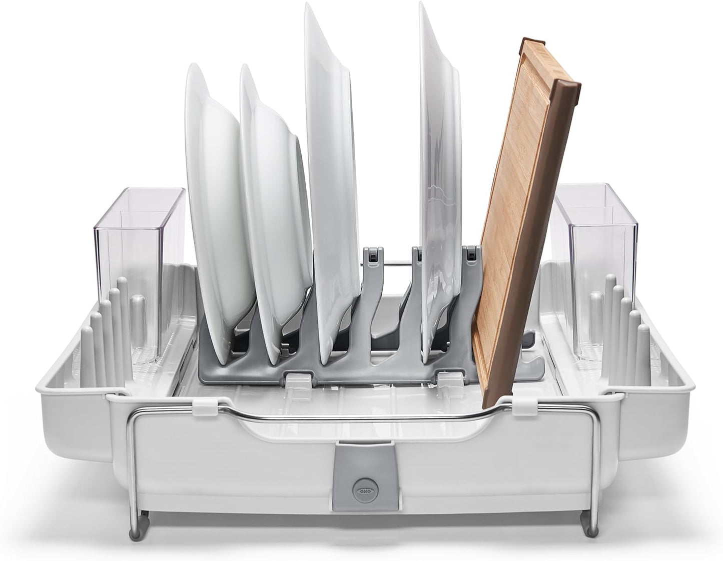 OXO Good Grips Foldaway Dish Rack - Space-Saving Design for Efficient Drying | Compact & Durable