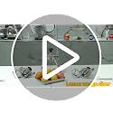Commercial Stainless Steel 6 Wedge Fruit Lemon Lime Slicer Cutter - RISMANOR