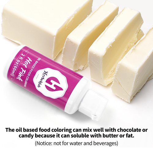 Black Oil Based Food Coloring – 2 fl oz Professional Grade Concentrated Oil Food Dye for Melting Chocolate, Candy Melts, Cake Pops, Strawberries & Baking
