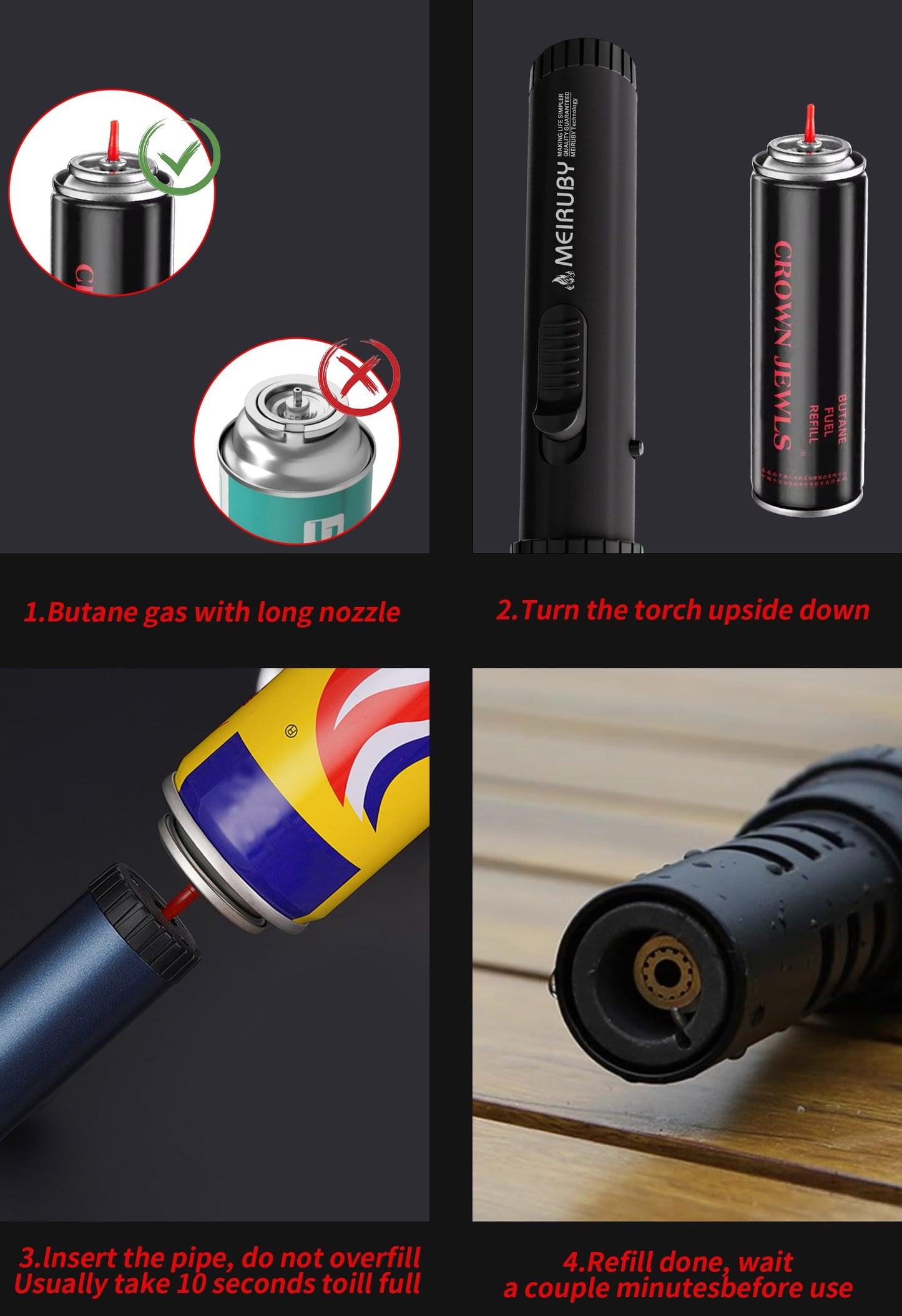 Stocking Stuffers Gifts for Men Dad Adults Torch Lighter,Lightsaber Torch Flame Butane Lighter Christmas Birthday Gifts for Dad Father Husband Grandpa, Cool Gadgets for Men 2025