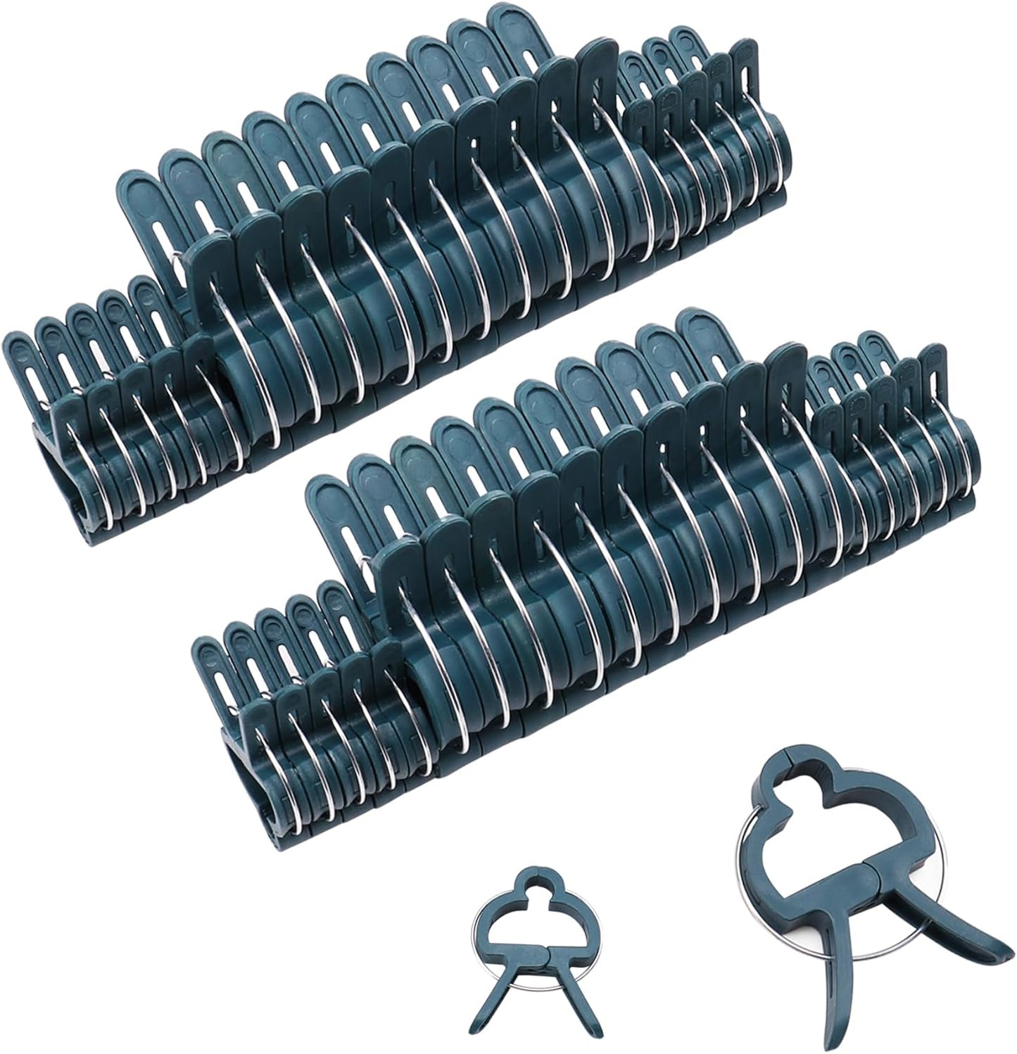Sago Brothers 40 PCS Plant Clips - Durable Support for Tomatoes, Vines & Climbing Plants