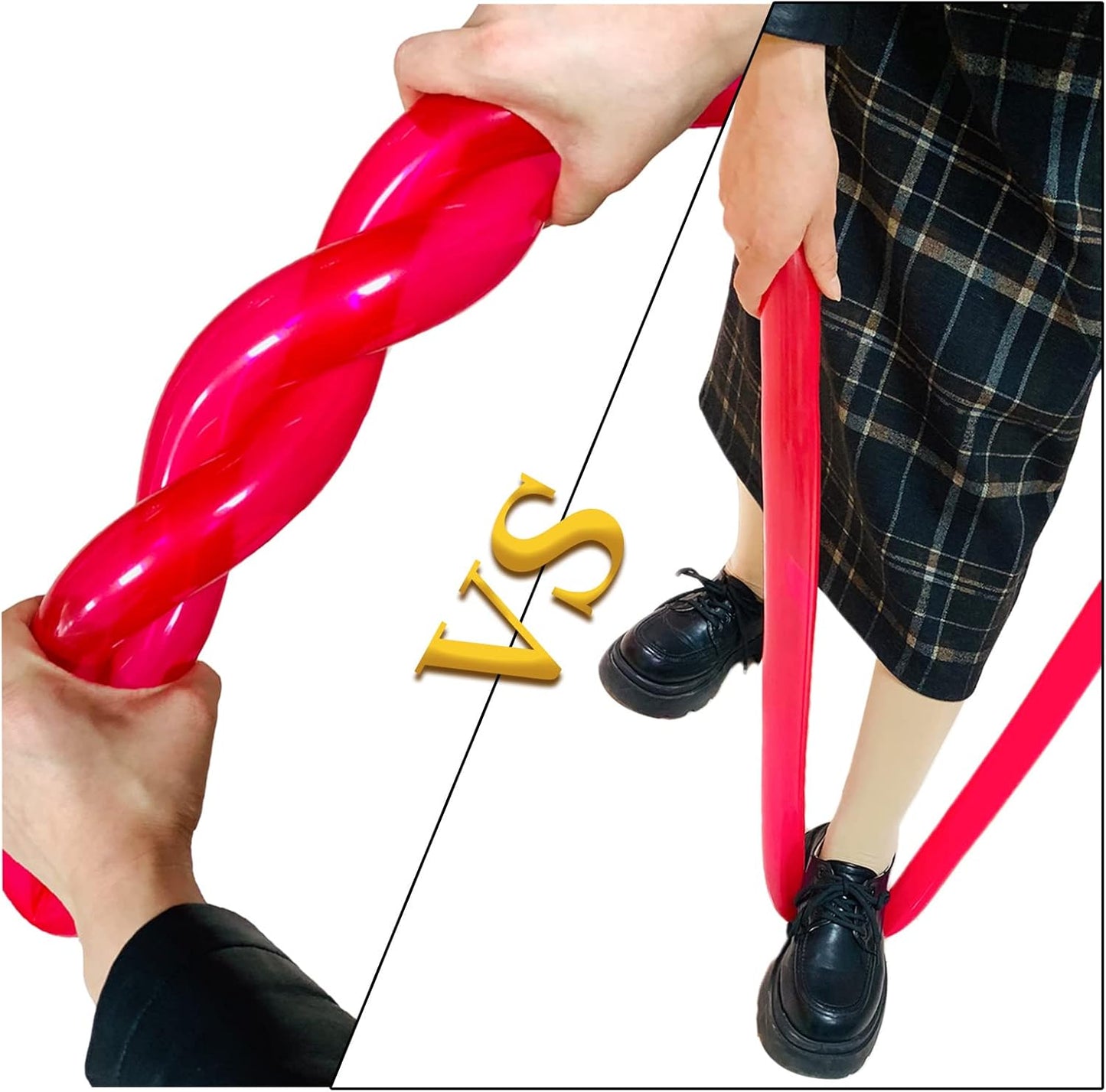 Red 260 Balloons by [Brand Name] - Thick Latex Twisting Balloons for Animal Models | Perfect for Halloween, Weddings & Birthdays