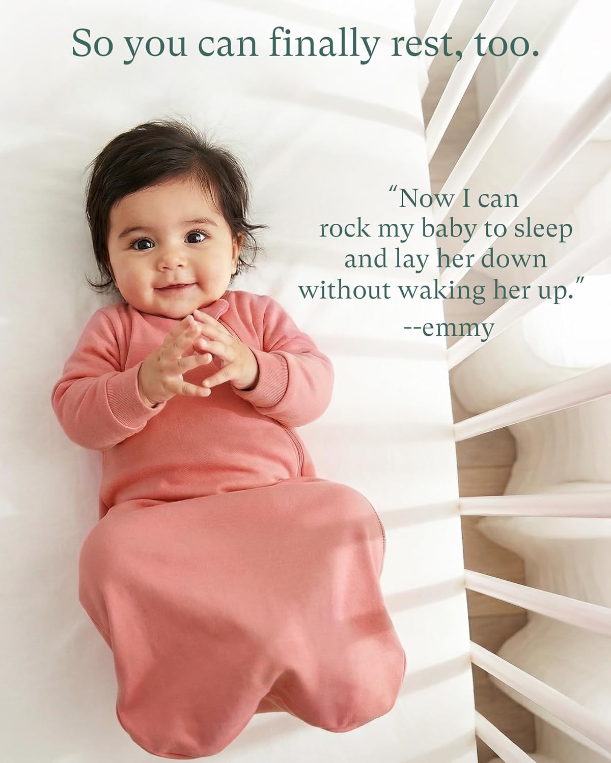 PurComfy Baby Sleeping Bag - Premium Bamboo Viscose, Supersoft & Cozy | 1.0 TOG, Long Sleeve