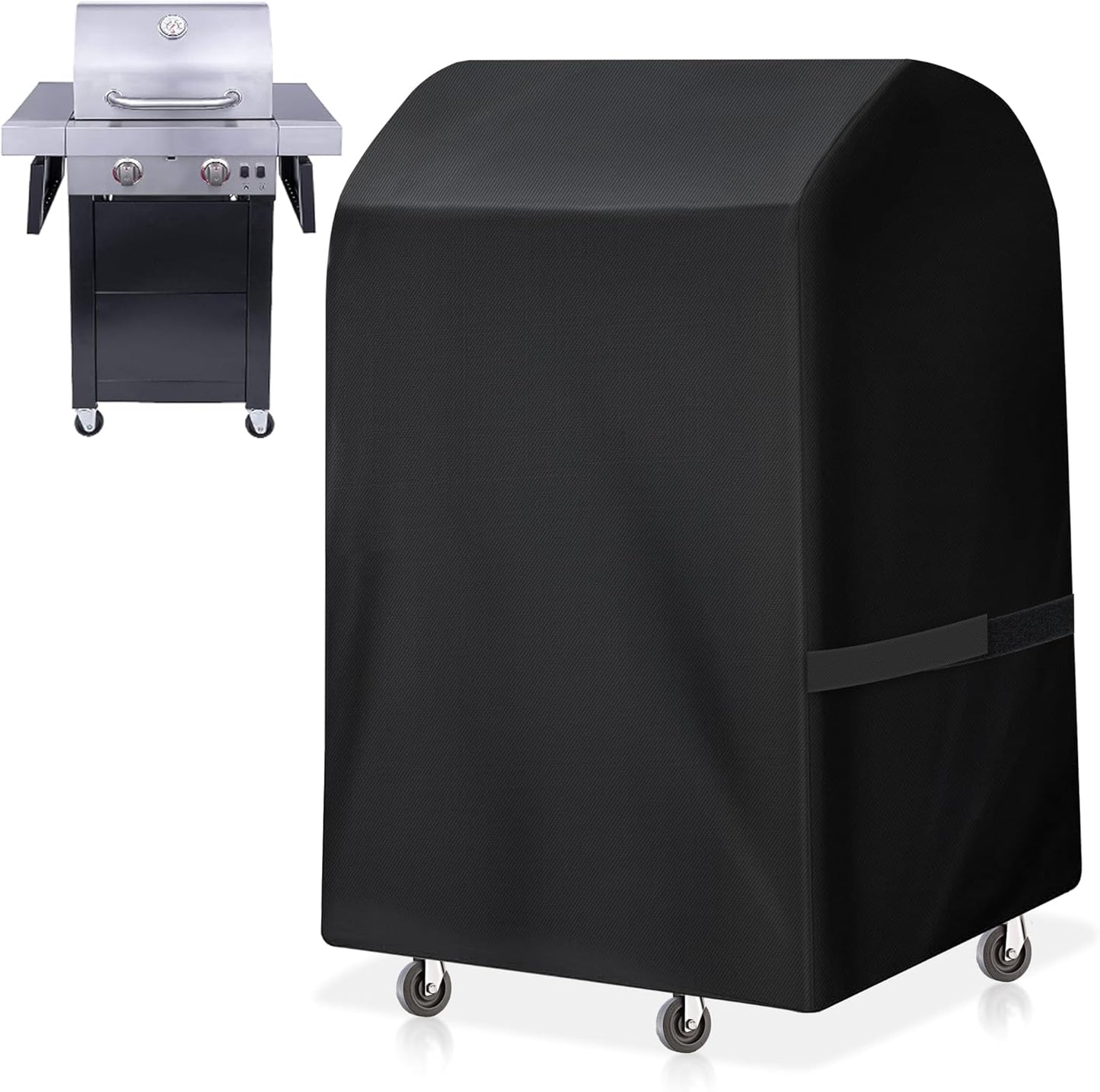 NEXCOVER 30" Waterproof BBQ Grill Cover - UV Resistant & Dustproof Outdoor Barbecue Protection