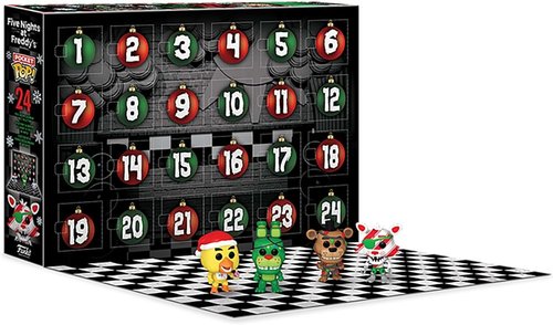 Funko Pop! Advent Calendar | Five Nights at Freddy's Collectible Vinyl Figures - 24 Days of Surprises - Perfect Holiday Gift for Kids